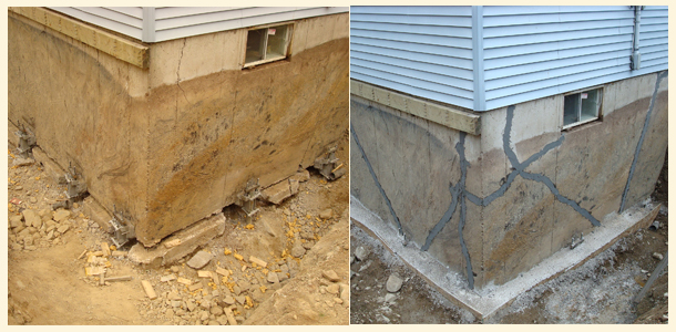 Residential Underpinning Chance® Helical Foundation System