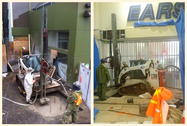 IBO Micro-Pile System- Halifax Shopping Centre